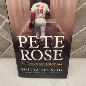 Pete Rose An American Dilemma Book Hardcover Brand New